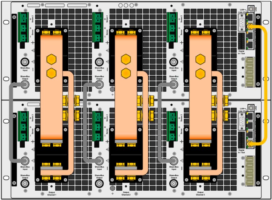 two units connected